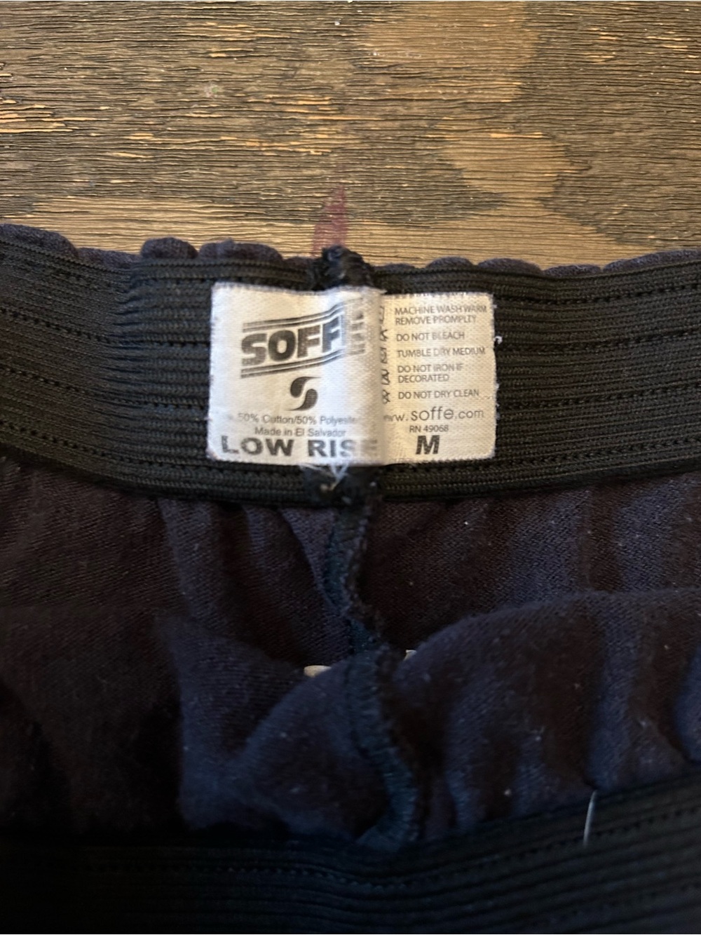 Vintage Black soffe cheer Athletic Shorts - Picture 2 of 2